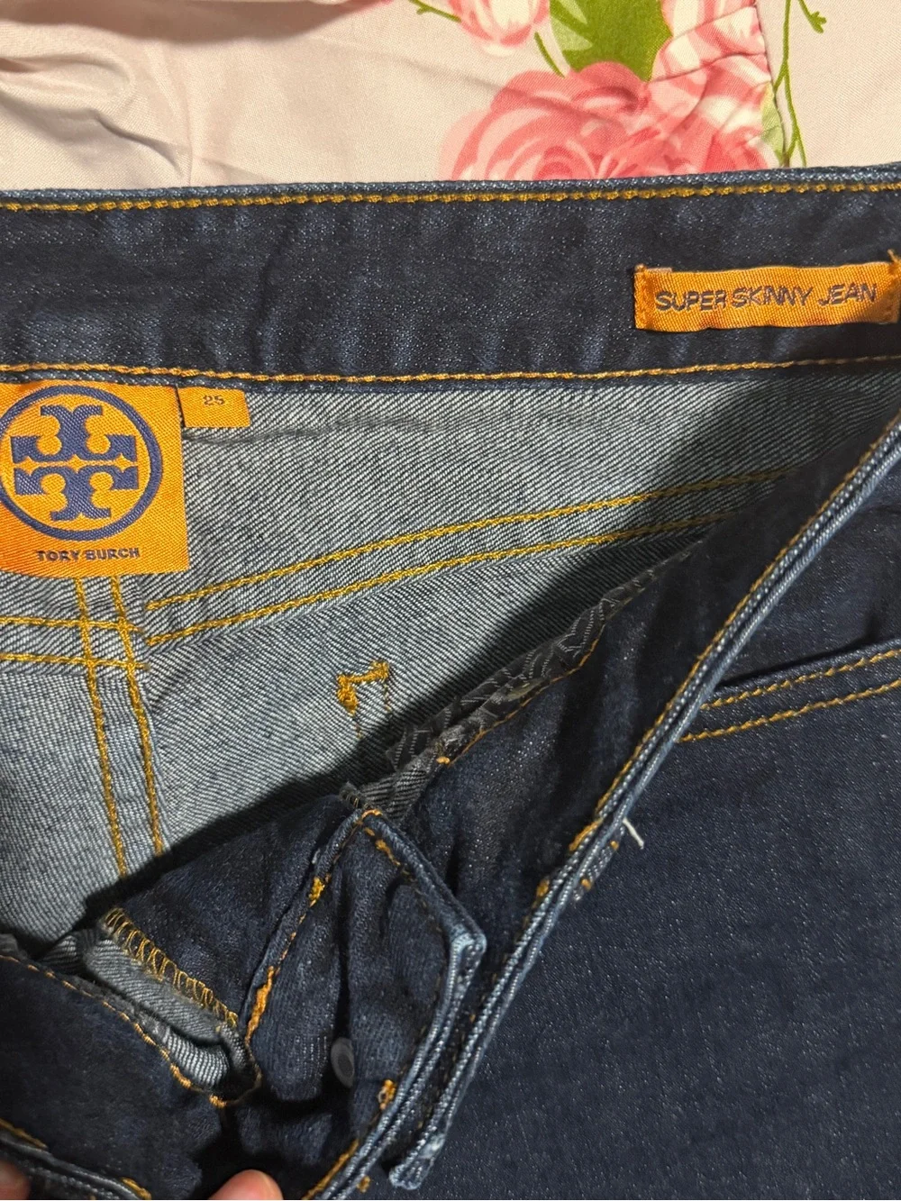 Tory Burch Straight Leg jeans size 25